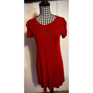 Vintage Rampage-wear Red Dress Sz S